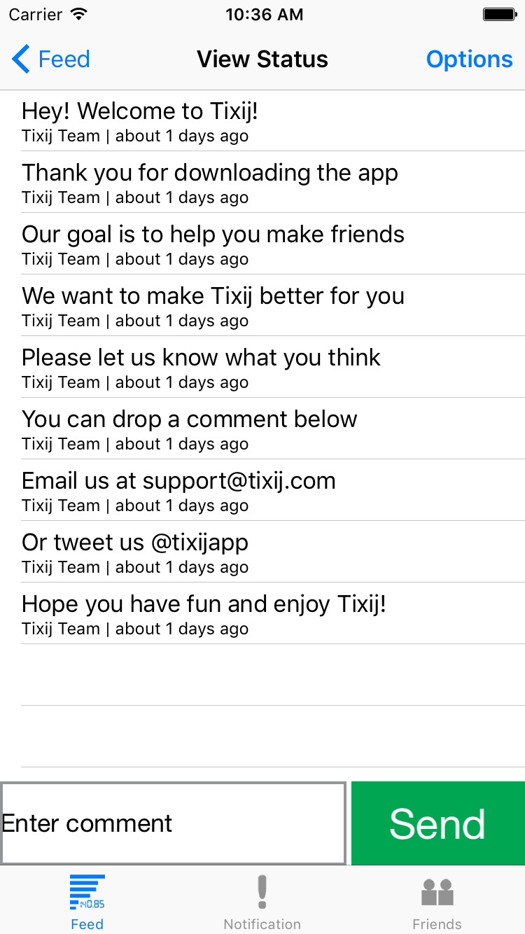 Tixij ios 3