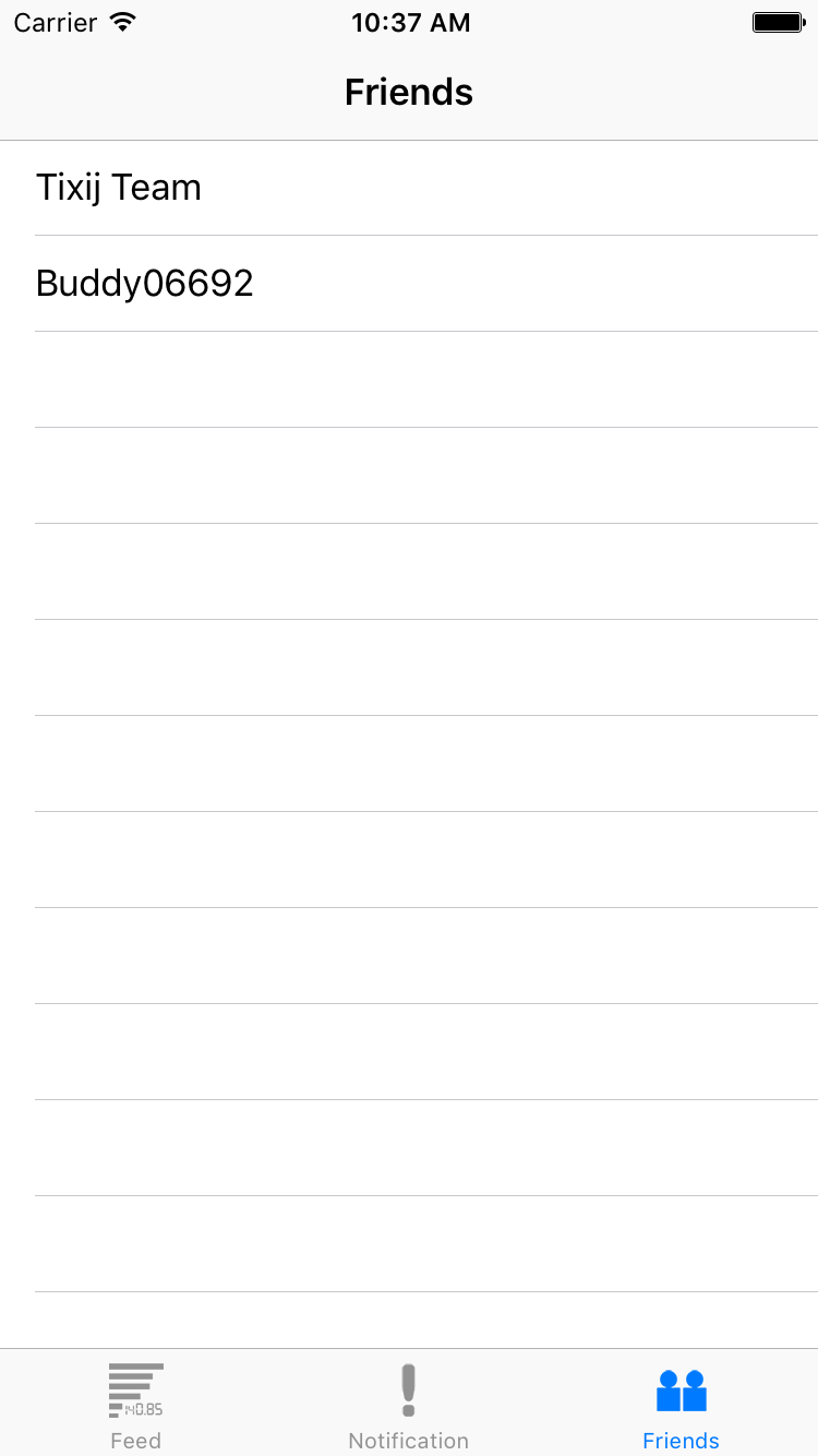Tixij ios 4