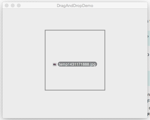 Initial drag receiver setup